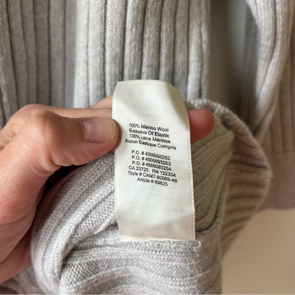 Wilfred Free 100% Merino Wool Sweater Dress | Size L | Minimalist Capsule Staple - Picture 5 of 12